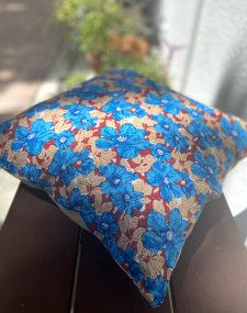 Blue Flower Cushion