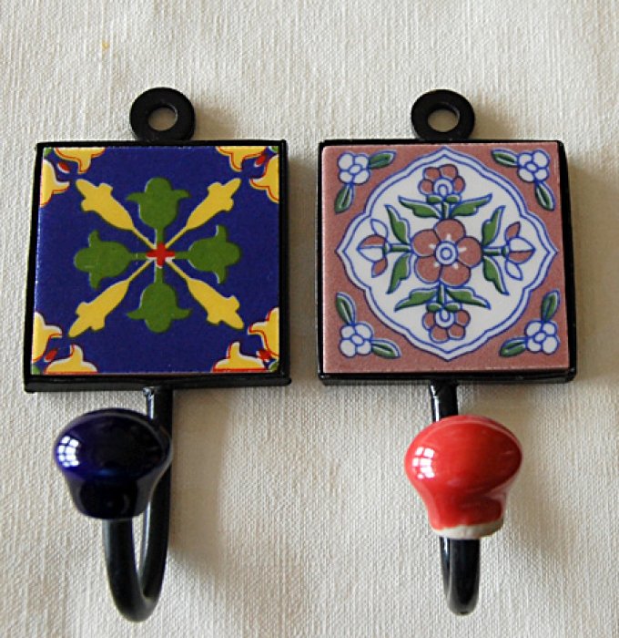 Ceramic Square Hooks